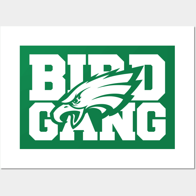 Bird Gang Philadelphia Eagles Wall Art by graphictone